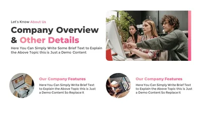 Business Overview Presentation Slide