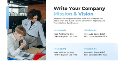 Free Mission Vision Statement Template for Google Slides