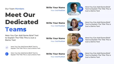 Team Intro Presentation Template for Google Slides and PowerPoint