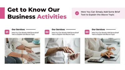 Business Activities and Services Slide