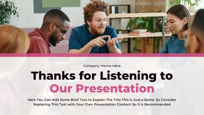 Investment Company Thank You Closing Slide